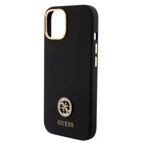 Guess tok Fekete Apple Iphone 15 Pro készülékhez GUHCP15LM4DGPK