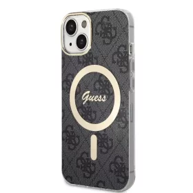   Guess tok Fekete Apple Iphone 15 készülékhez GUHMP15SH4STK