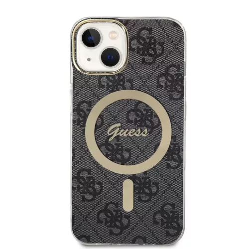 Guess tok Fekete Apple Iphone 15 készülékhez GUHMP15SH4STK