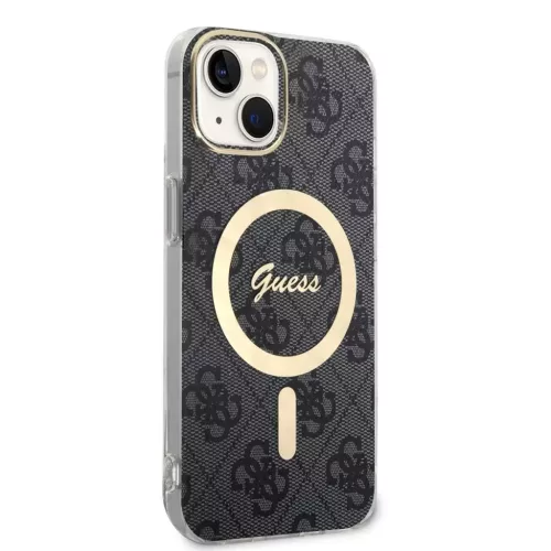 Guess tok Fekete Apple Iphone 15 készülékhez GUHMP15SH4STK