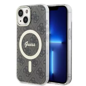 Guess tok Barna Apple Iphone 15 készülékhez GUHMP15SH4STW