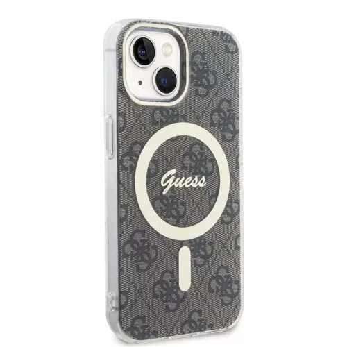 Guess tok Barna Apple Iphone 15 készülékhez GUHMP15SH4STW