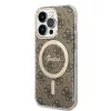 Guess tok Barna Apple Iphone 15 Pro készülékhez GUHMP15LH4STW