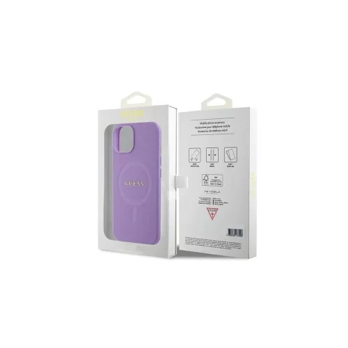 Guess tok Lila Apple Iphone 15 Plus készülékhez GUHMP15MPSAHMCU