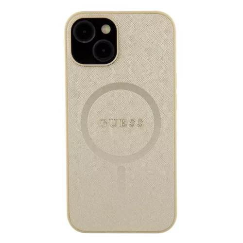 Guess tok Bézs Apple Iphone 15 Plus készülékhez GUHMP15MPSAHMCB