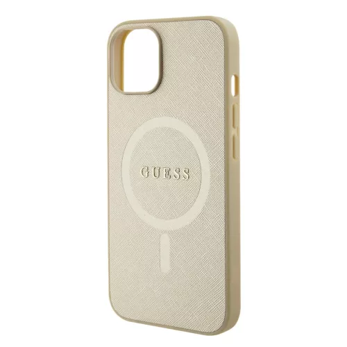 Guess tok Bézs Apple Iphone 15 Plus készülékhez GUHMP15MPSAHMCB