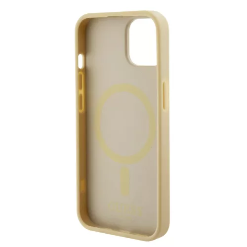 Guess tok Bézs Apple Iphone 15 Plus készülékhez GUHMP15MPSAHMCB
