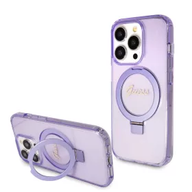   Guess tok Lila Apple Iphone 15 Pro készülékhez GUHMP15LHRSGSU