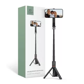   Tech-Protect L04S MagSafe Vezeték nélküli Selfie bot Tripod Fekete