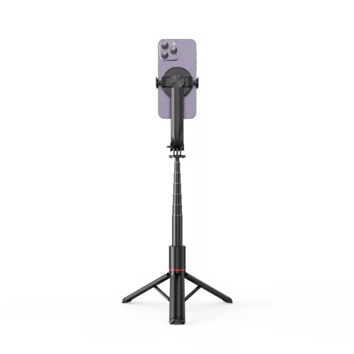 Tech-Protect L04S MagSafe Vezeték nélküli Selfie bot Tripod Fekete