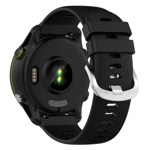 XPRO™ Garmin szilikon óraszíj Fekete 18mm