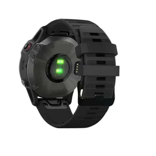 XPRO™ Garmin szilikon óraszíj Fekete 26mm