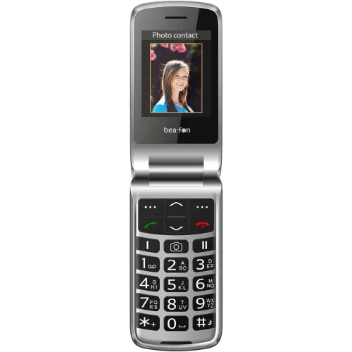 Beafon SL605 2,4" Flip Mobiltelefon FEKETE