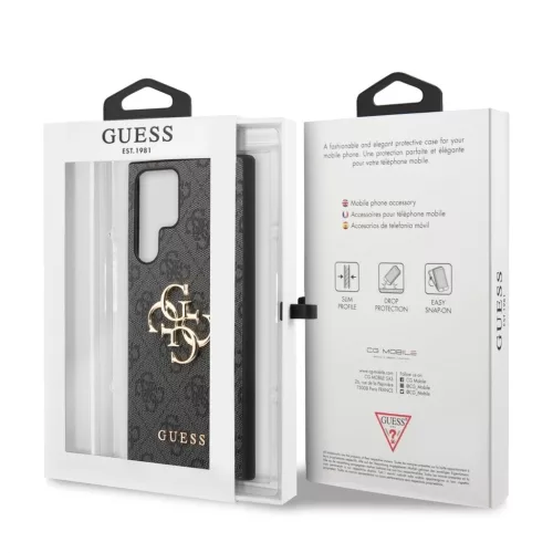 Guess tok fekete GUHCS24L4GMGGR Samsung Galaxy S24 Ultra készülékhez