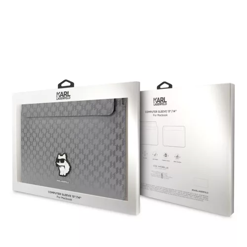 Karl Lagerfeld Sleeve tok ezüst KLCS14SAKHPCG 13-14" méretű készülékhez