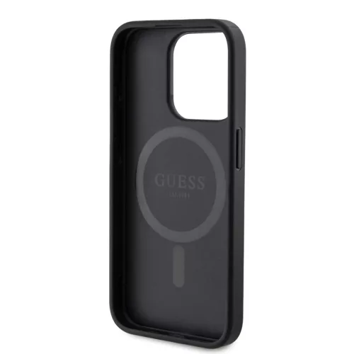 Guess tok Fekete Apple iPhone 15 Pro Max készülékhez GUHMP15XG4GFRK