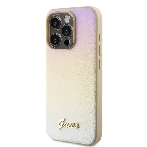 Guess tok Arany Apple iPhone 15 Pro készülékhez GUHCP15LPSAIRSD