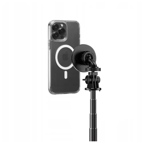 Tech-Protect L06S MagSafe Vezeték nélküli Selfie bot Tripod Fekete
