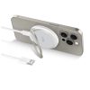 Tech-Protect QI15W-A33 Mágneses MagSafe Vezeték nélküli Töltő Fehér