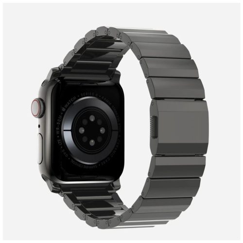 Tech-Protect STEELBAND rozsdamentes acél óraszíj Fekete, Apple Watch 42mm (S1-S3) / 44mm / 45mm / 46mm / 49mm készülékhez