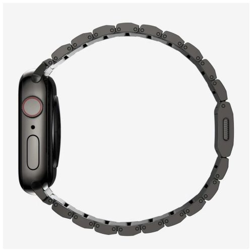 Tech-Protect STEELBAND rozsdamentes acél óraszíj Fekete, Apple Watch 42mm (S1-S3) / 44mm / 45mm / 46mm / 49mm készülékhez