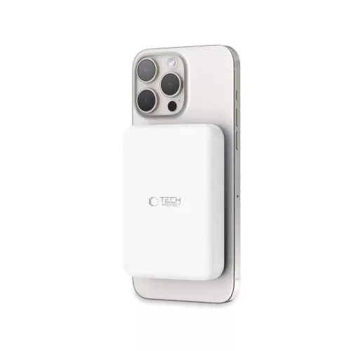 Tech-Protect PB11 Magsafe powerbank 10000mAh fehér