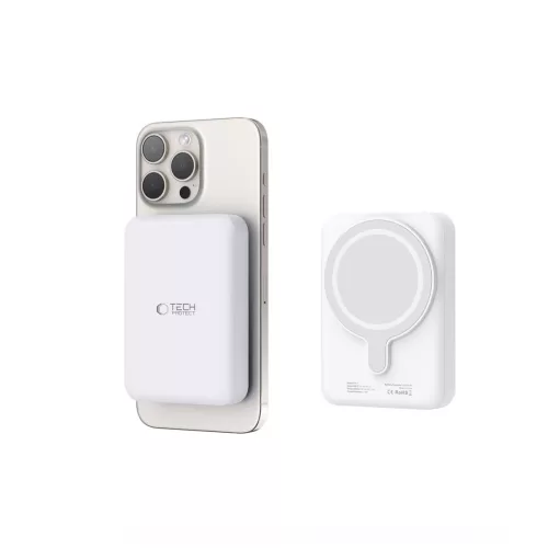 Tech-Protect PB11 Magsafe powerbank 10000mAh fehér