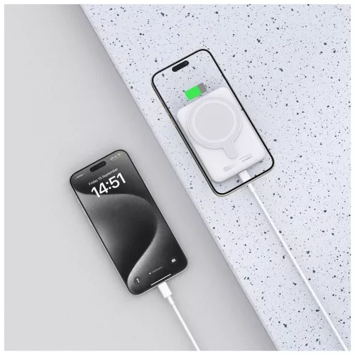Tech-Protect PB11 Magsafe powerbank 10000mAh fehér