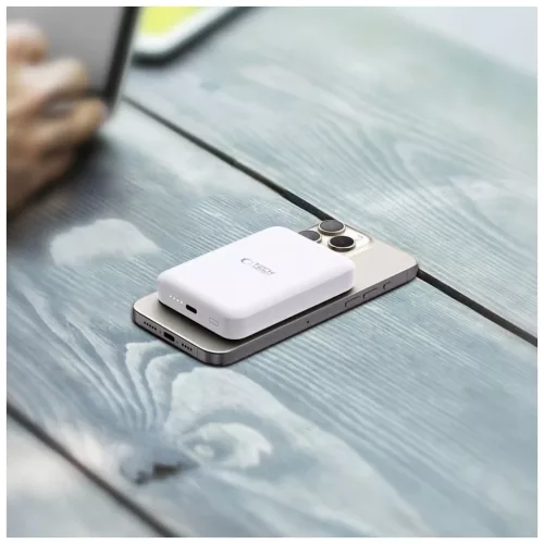 Tech-Protect PB11 Magsafe powerbank 10000mAh fehér