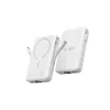 Tech-Protect PB31 Magsafe powerbank beépített kábelekkel 10000mAh fehér