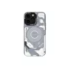 Devia Mecha Series Series fehér MagSafe védőtok Apple Iphone 15 Pro Max készülékhez