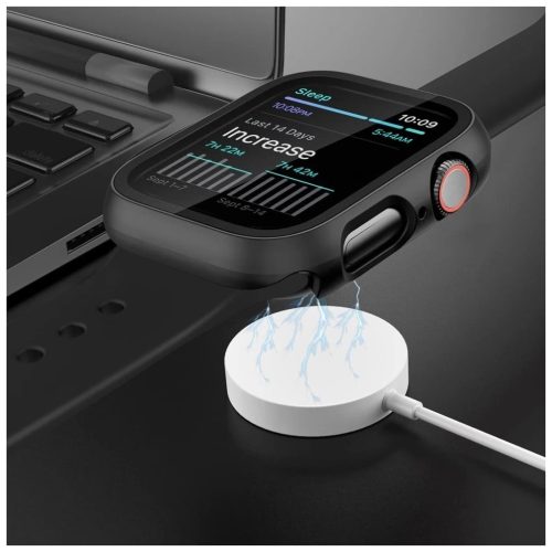 Tech-Protect tok DEFENSE 360 Fekete, Apple Watch S10 / S11 46mm készülékhez