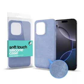   XPRO™ Soft Velvet Magsafe tok Apple iPhone 16 Pro készülékhez - Kék
