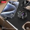 XO BCC17 FM Transzmitter Autós Töltő 30W, USB-C/USB-C kábellel a csomagban