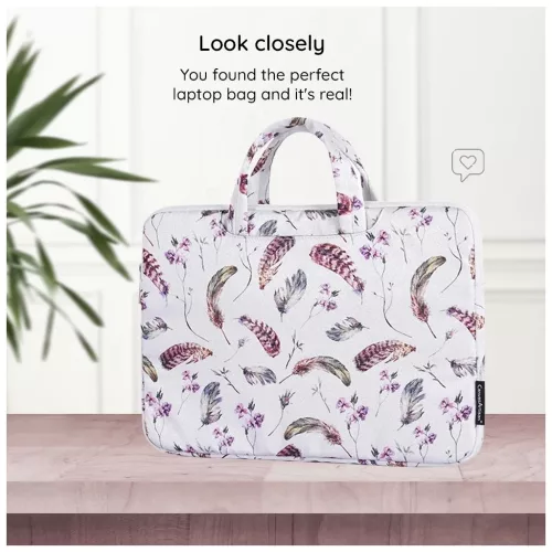 CanvasArtisan Laptop Kézi Táska Univerzális 13-14" Bézs (H2-B02)