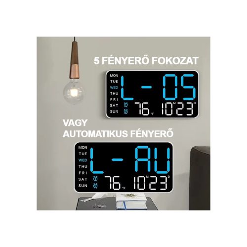 XPRO™ LED Multifunkciós Falióra 27.5x18.3 cm