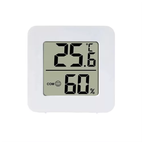 Xpro Mini Digitális Hőmérséklet és Páratartalommérő - Fehér - 4 darabos pakk