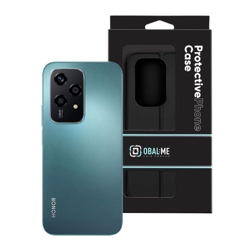 OBAL:ME Smooth Touch fekete Book / Flip tok Honor 200 Lite készülékhez