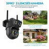 NAKAVISION C1 3+3MP DUAL Okos IP kamera - FEKETE - 4 darabos szett