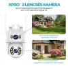 NAKAVISION C1 3+3MP DUAL Okos IP kamera - FEHÉR - 4 darabos szett