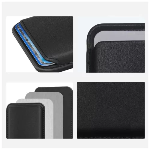 Tech-Protect FEKETE MagWallet MagSafe kártyatartó mobiltelefonokhoz