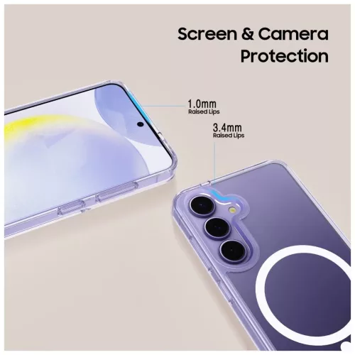Tech-Protect FLEXAIR MAGSAFE Hybrid átlátszó tok Samsung Galaxy S25+ készülékhez