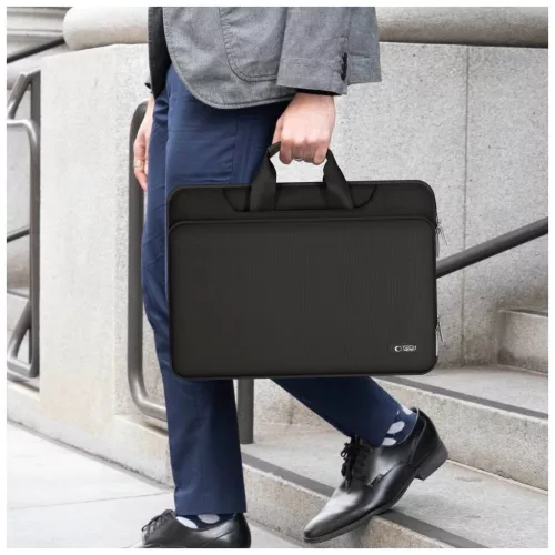 Tech-Protect fekete Pocket Bag Laptop Táska 13" és 14" táskákhoz