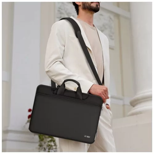 Tech-Protect fekete Pocket Bag Laptop Táska 15" és 16" táskákhoz