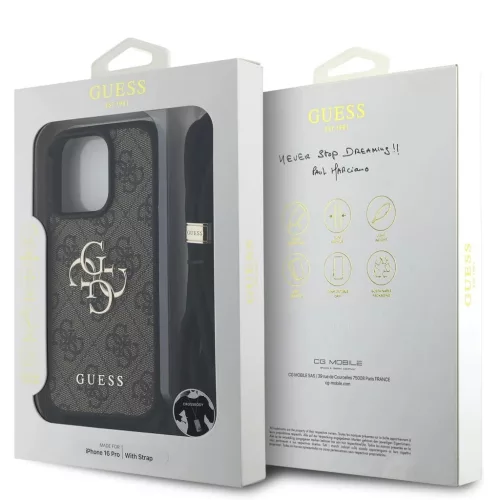 Guess tok barna GUHCP16LP4GMGCRW Apple iPhone 16 Pro készülékhez