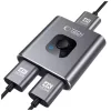 Tech-Protect szürke HB07 HUB 2in1 HDMI 4K Adapter