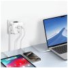 Tech-Protect PCL3X4 Power Socket elosztó - 2*USB-C + 2*USB-A + 3 hálózati töltőlyuk