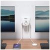 Tech-Protect PCL3X4 Power Socket elosztó - 2*USB-C + 2*USB-A + 3 hálózati töltőlyuk
