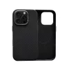 XPRO™ CarbonSkin MagSafe fekete tok Apple iPhone 16e/17e készülékhez - ECO csomagolással
