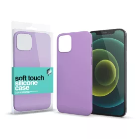   XPRO™ Soft Touch szilikon tok Slim lila Apple iPhone 16e/17e készülékhez